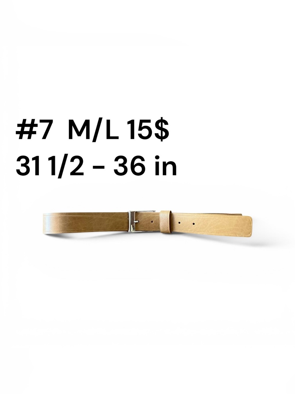 Women’s Leather Belts Prices Starting at 12$ Sizes from S to L - Picture 8 of 9